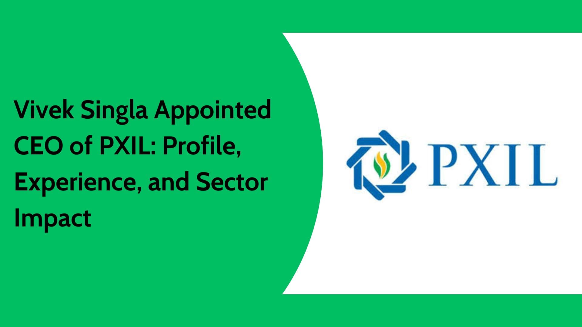 Vivek Singla Appointed CEO of Power Exchange India Limited (PXIL)
