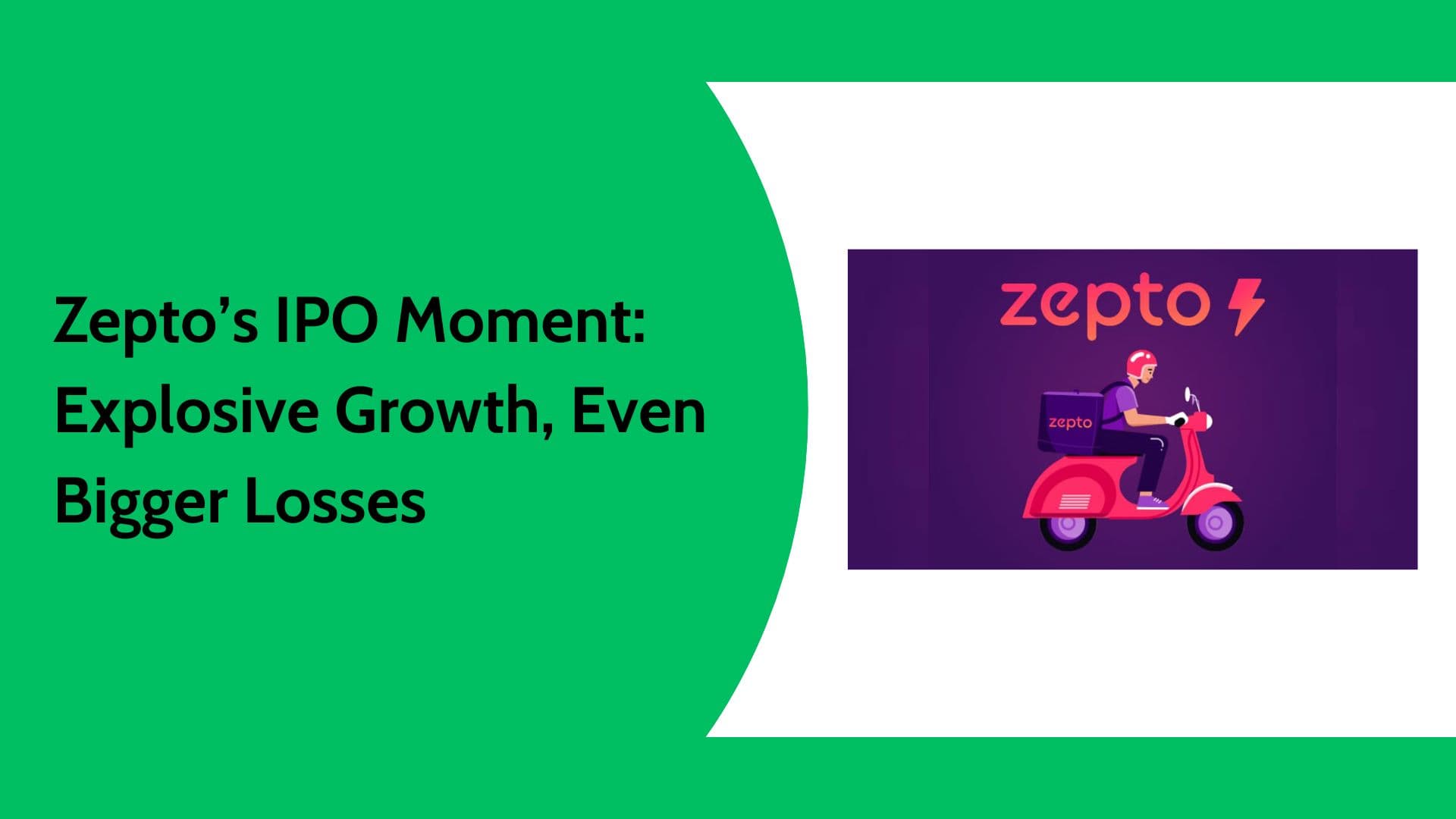 Zepto IPO: Growth vs Losses | Zepto Unlisted Shares Analysis