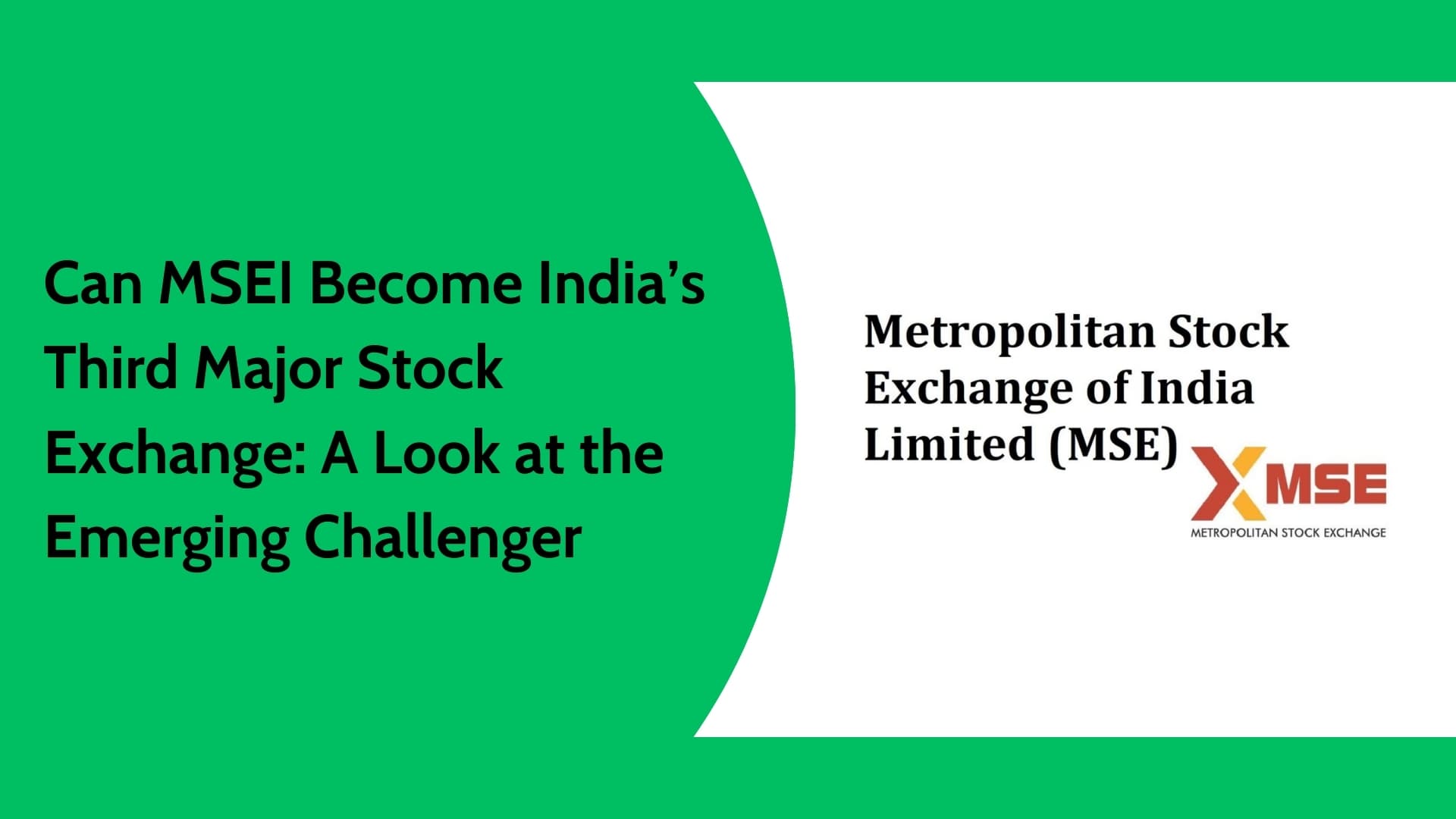 MSEI Unlisted Shares Analysis | Can Metropolitan Stock Exchange Challenge NSE and BSE?