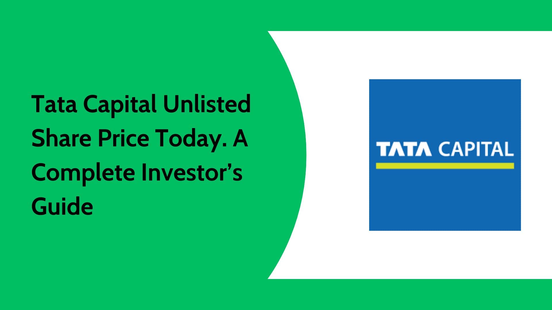 Tata Capital Unlisted Share Price Today. Updated Value, Trading Guide, and IPO Outlook