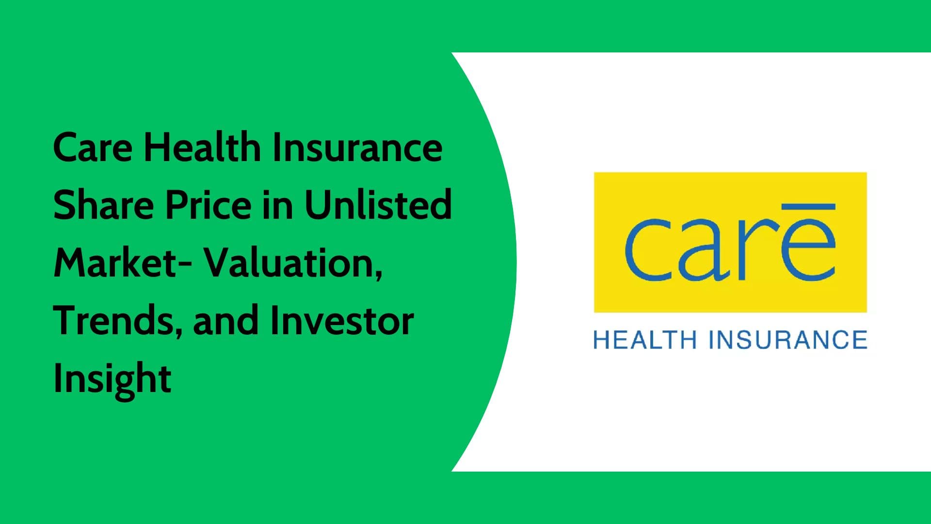 Care Health Insurance Share Price Today | Unlisted Share Update & Analysis