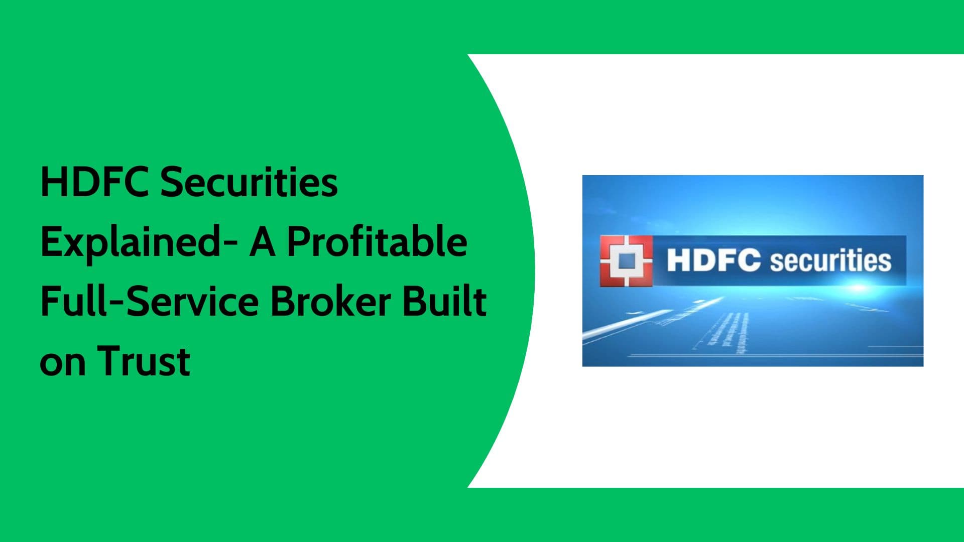 HDFC Securities Unlisted Shares | Business Model & Financial Analysis