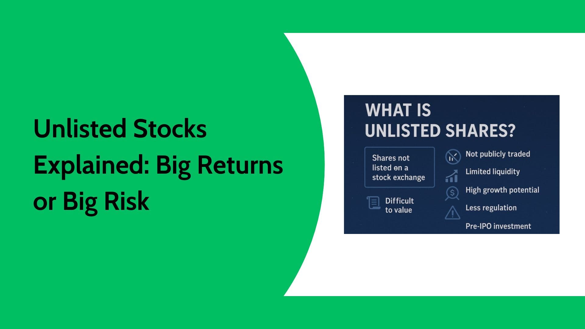 Big Returns or Big Risk? Truth About Unlisted Stocks in India