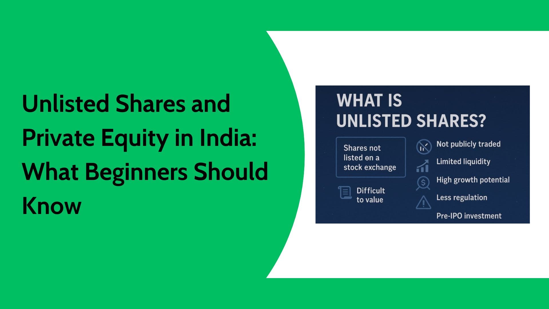 Unlisted Shares and Private Equity in India – A Beginner-Friendly Guide