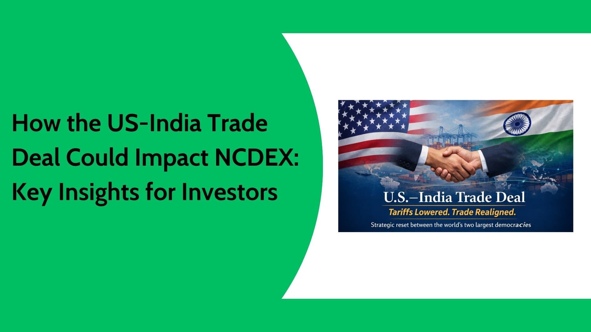 US-India Trade Deal Impact on NCDEX | Unlisted Shares India Analysis